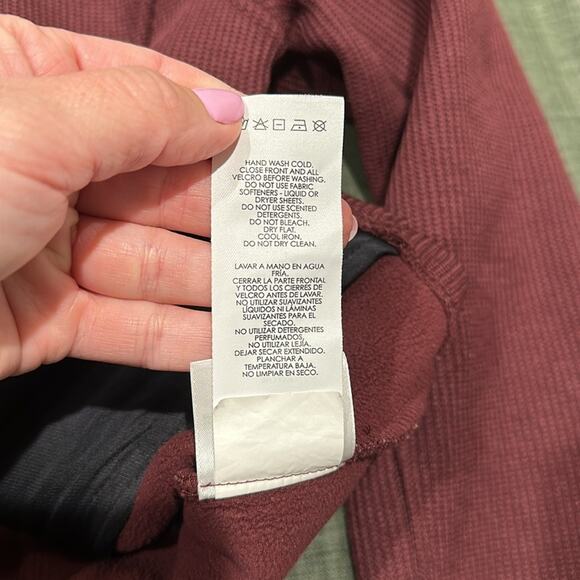 SPYDER Maroon Endure Full Zip Midweight Stryke Fleece Lined Jacket Size Small - Picture 12 of 12